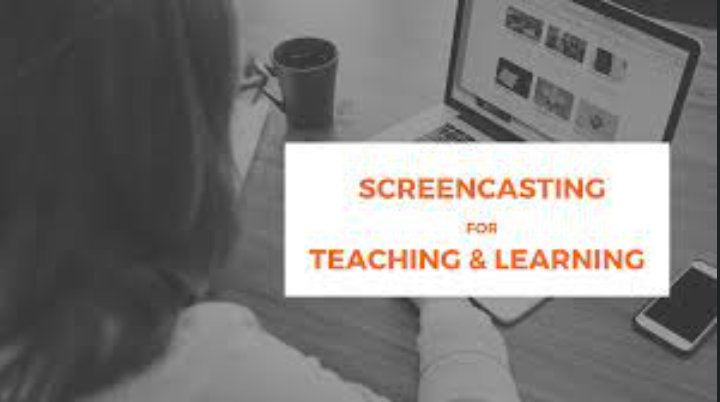 The Role of Screen Casting in Online Learning and Training