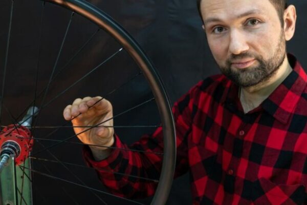 bicycle wheel circle radius