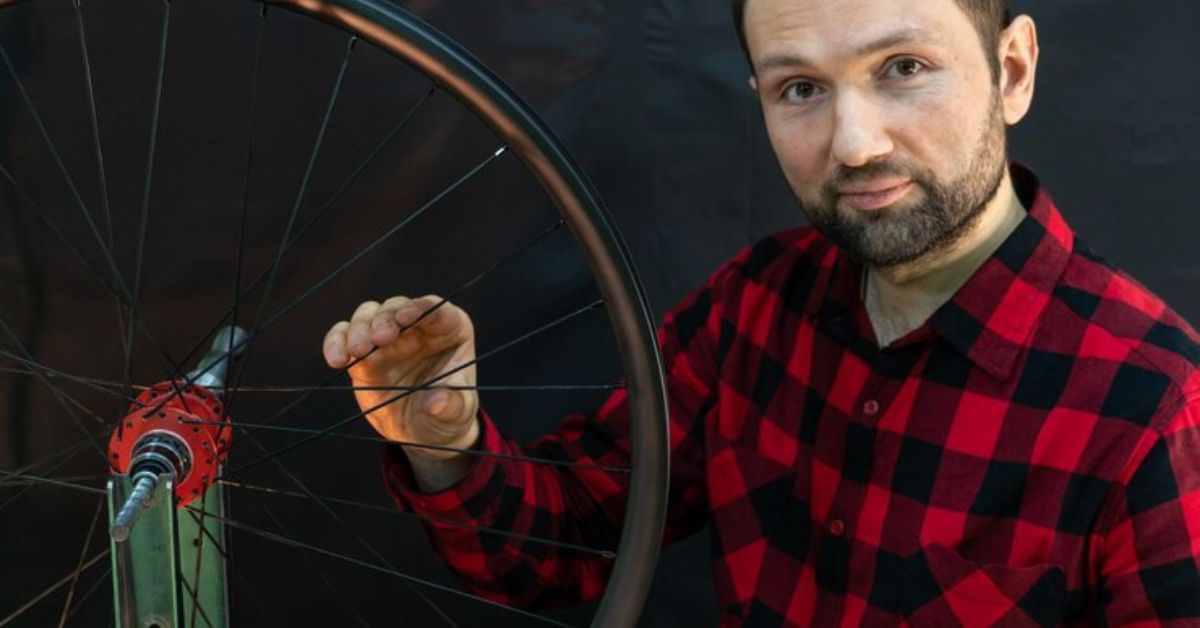 bicycle wheel circle radius