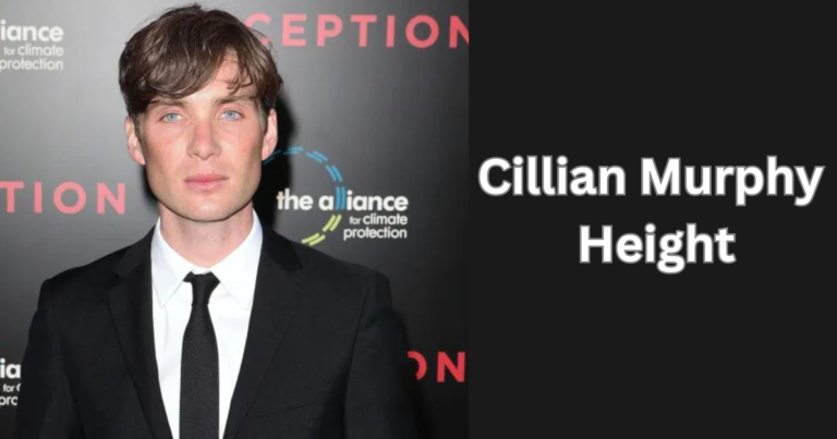Cillian Murphy Height
