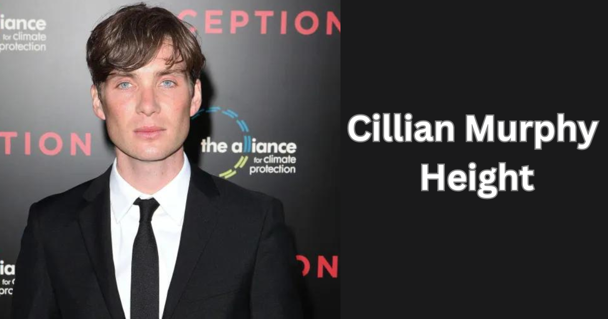 Cillian Murphy Height