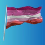 lesbian flag