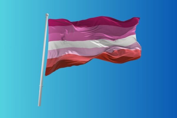 lesbian flag