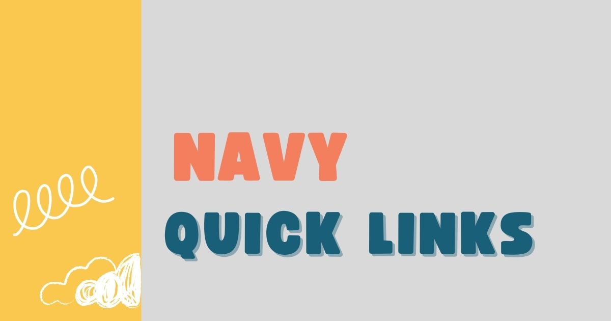 navy quick links