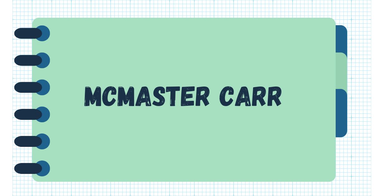 mcmaster carr