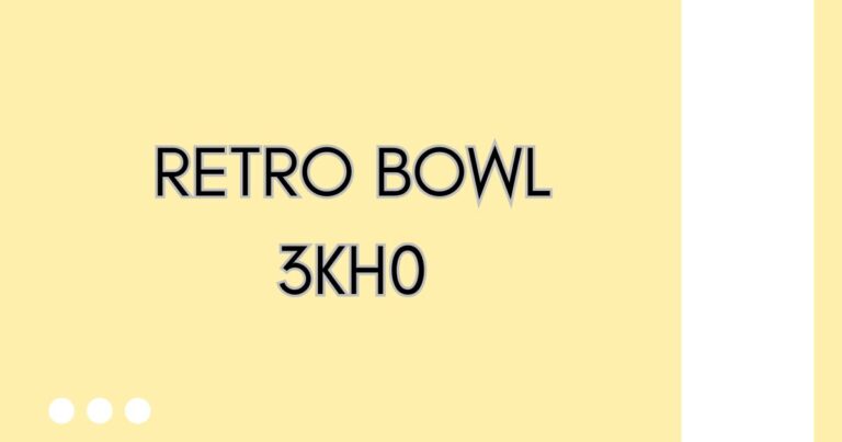 retro bowl 3kh0