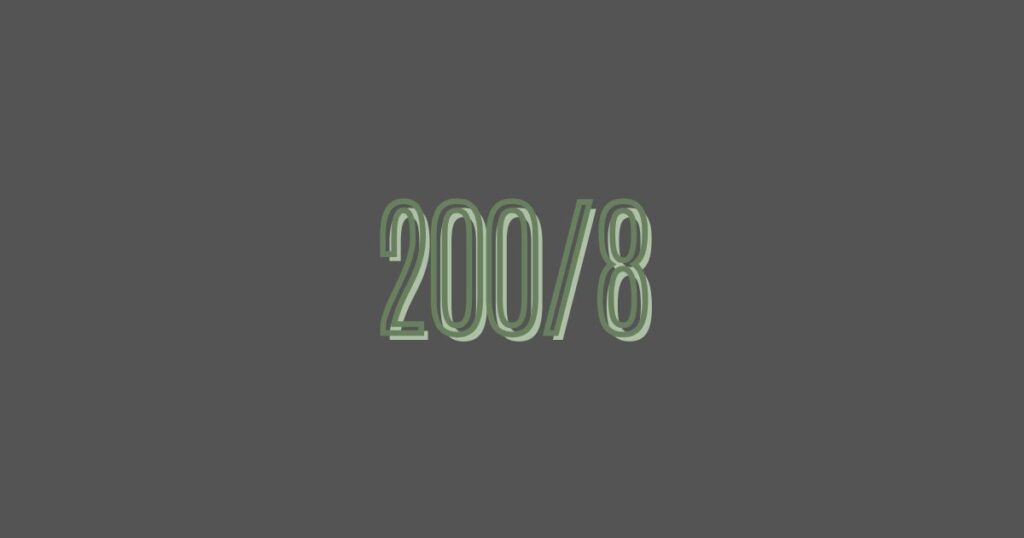 200/8: Understanding the Meaning and Its Applications - Hackerella