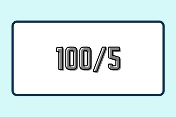 100/5