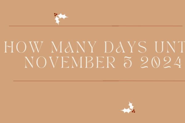 how many days until november 5 2024