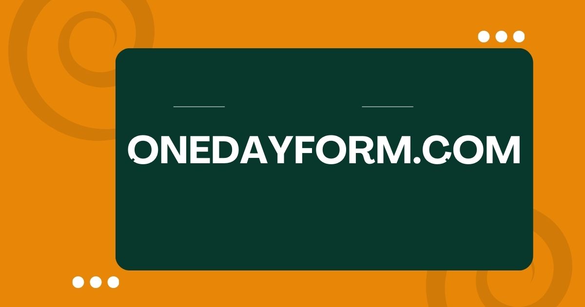 onedayform.com
