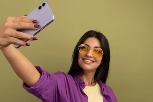 selfie en publicité