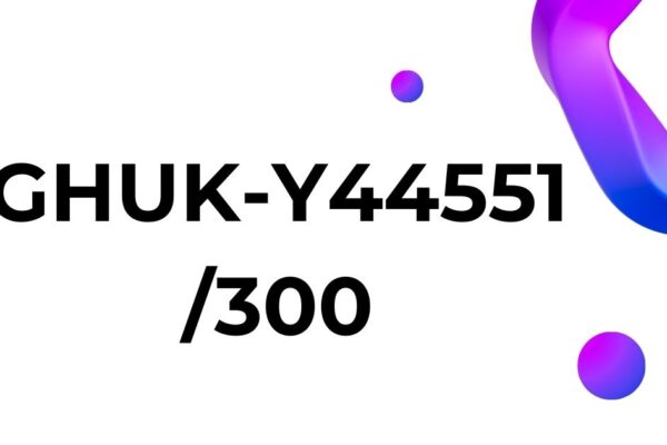 Ghuk-y44551/300 Code: A Deep Dive into Its Utility ghuk-y44551/300