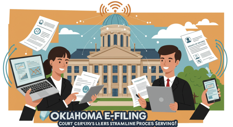 Some Oklahoma Court Clerks Now Make E-Filing Documents the Norm for Process Servers in Oklahoma!