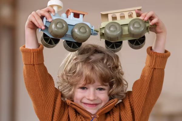 Exploring the Worlds of Imagination with a Brio Train Set