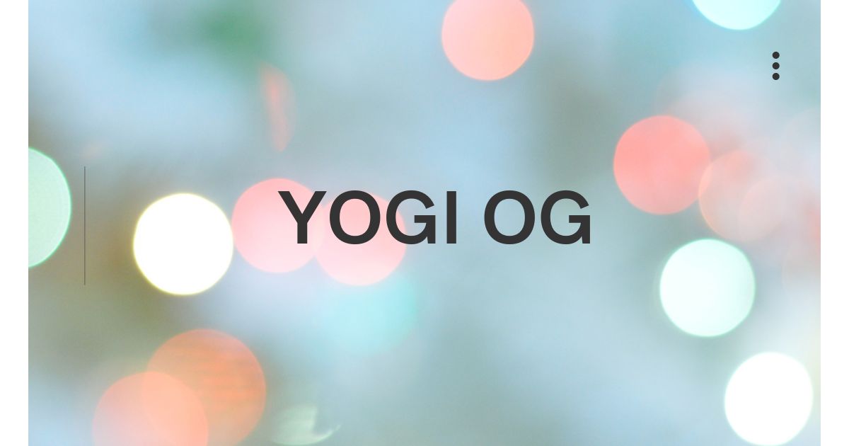 yogi og