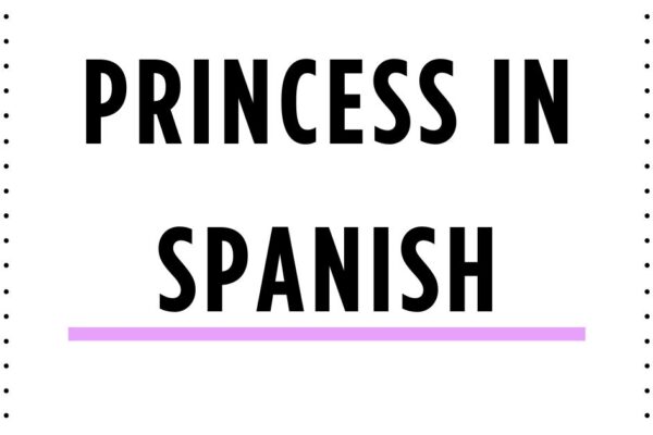 princess in spanish