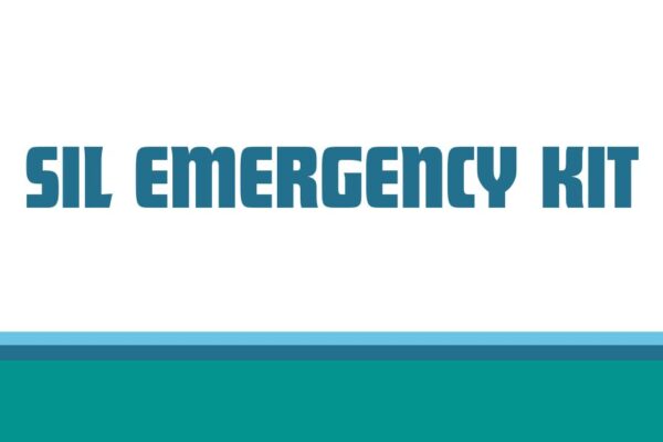 SIL Emergency Kit Essentials for Prepared Everyday Living SIL Emergency Kit