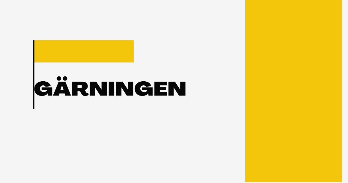 gärningen