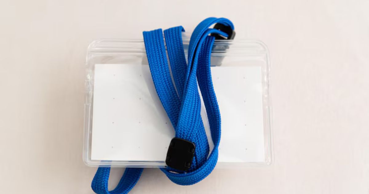 badge and holder