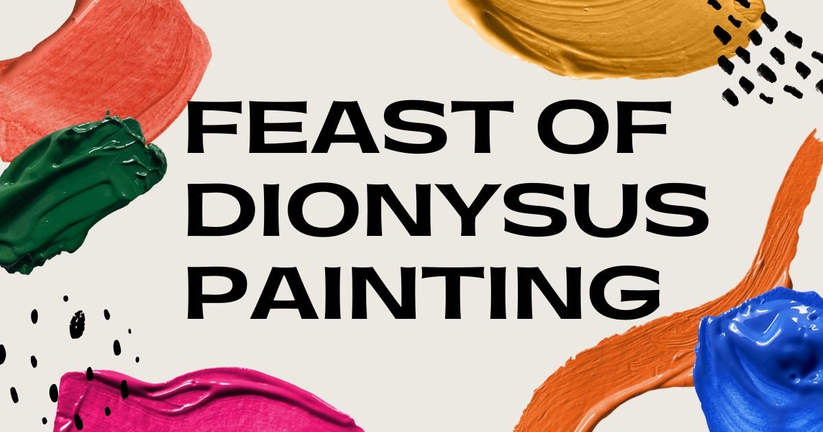 feast of dionysus painting