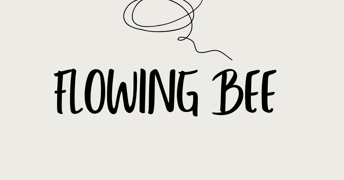 flowing bee