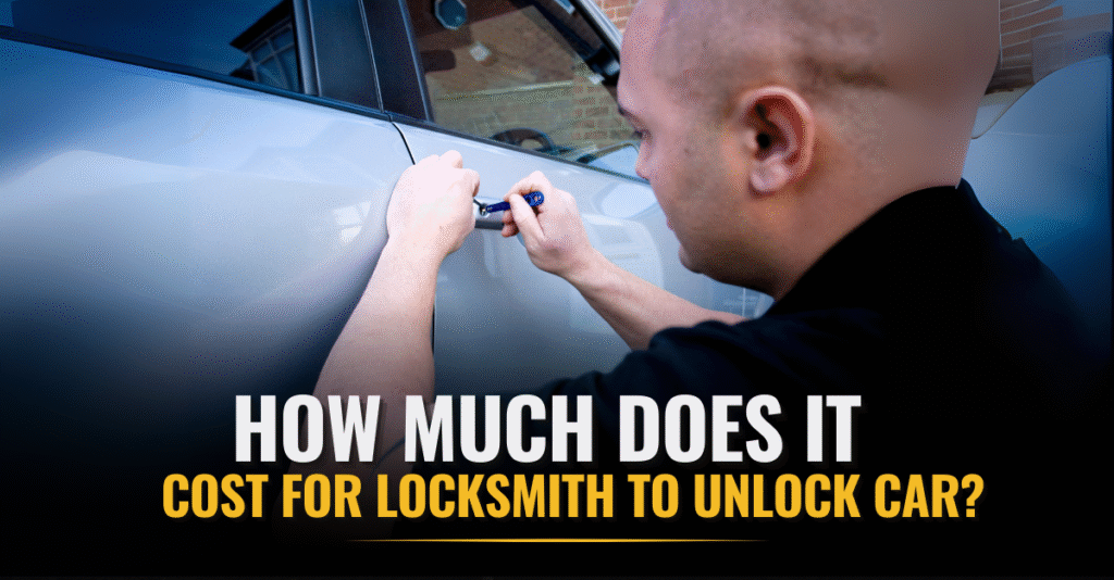 How Much Does It Cost For Locksmith To Unlock Car?