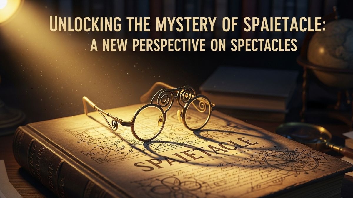 Unlocking the Mystery of spaietacle: A New Perspective on Spectacles