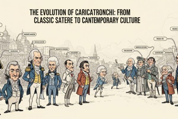 The Evolution of caricatronchi: From Classic Satire to Contemporary Culture