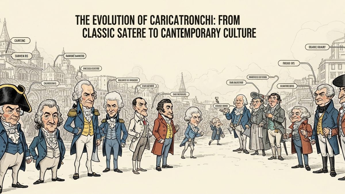 The Evolution of caricatronchi: From Classic Satire to Contemporary Culture