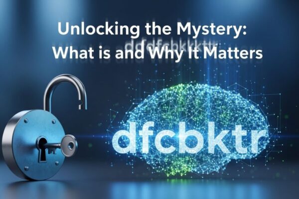 Unlocking the Mystery: What is dfcbktr and Why It Matters