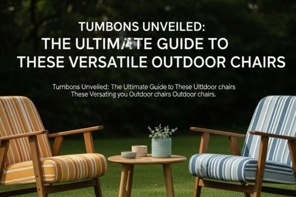 Tumbons Unveiled: The Ultimate Guide to These Versatile Outdoor Chairs