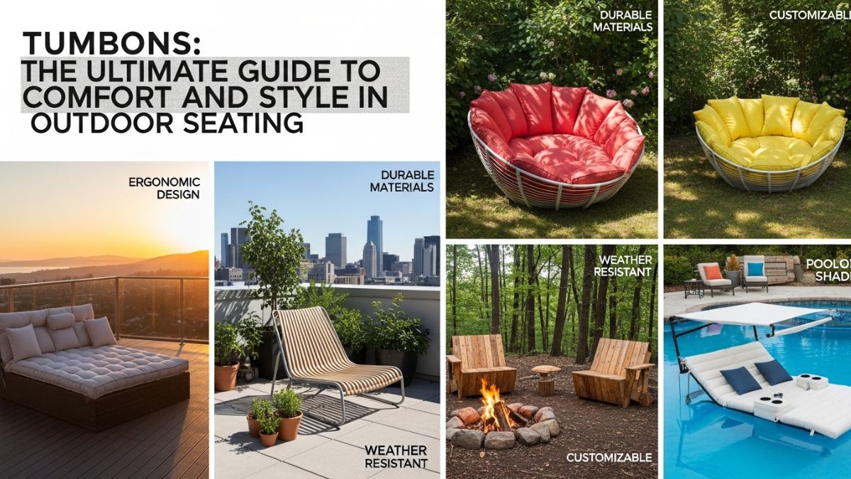 Tumbons: The Ultimate Guide to Comfort and Style in Outdoor Seating